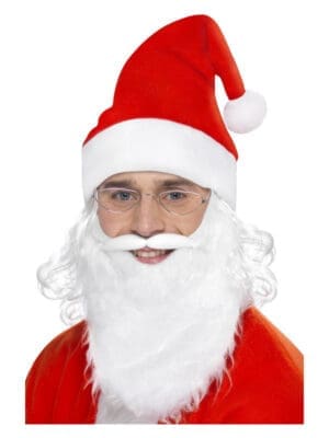 Santa Dress Up Kit, White