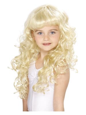 Girl's Princess Wig, Blonde