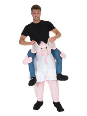 Ride on Elephant Costume, Pink