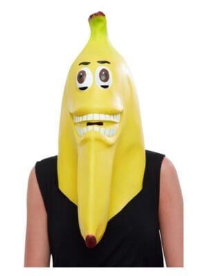Banana Latex Mask, Yellow