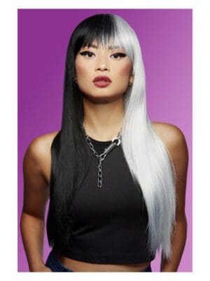 Manic Panic® Raven Virgin Downtown Diva Wig