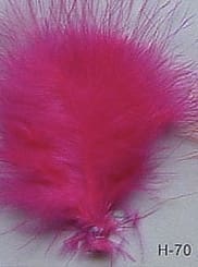 Cerise Ostrich Feathers  Plume