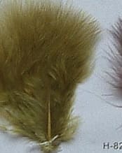 Gold Ostrich Feathers  Plume