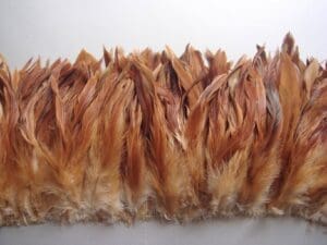 Red Schlapen Feather Fringe